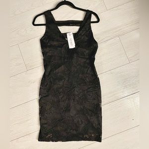 Guess Frida Lace A-Line Bodycon Dress